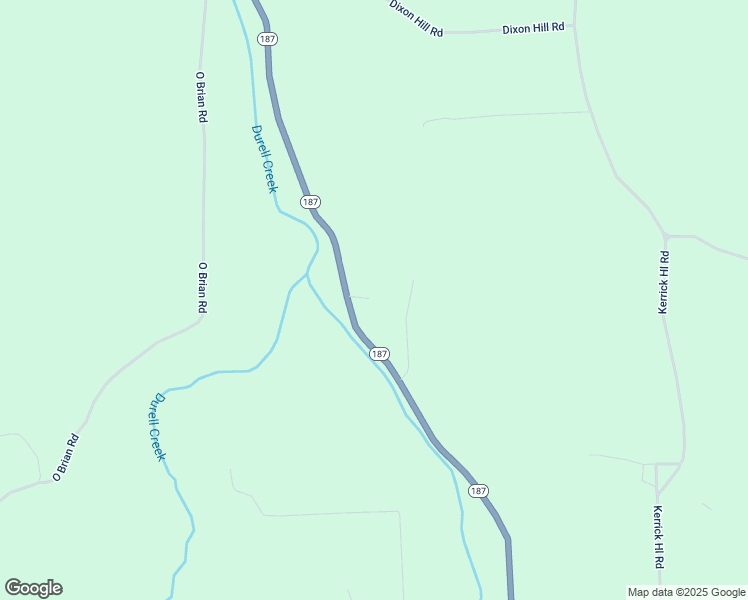 map of restaurants, bars, coffee shops, grocery stores, and more near State Route 187 in Towanda