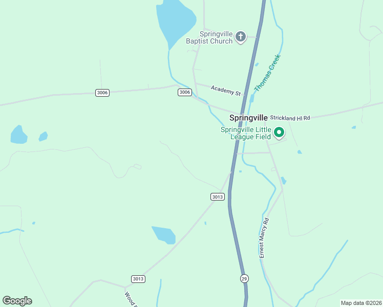 map of restaurants, bars, coffee shops, grocery stores, and more near 5115 State Route 3013 in Springville