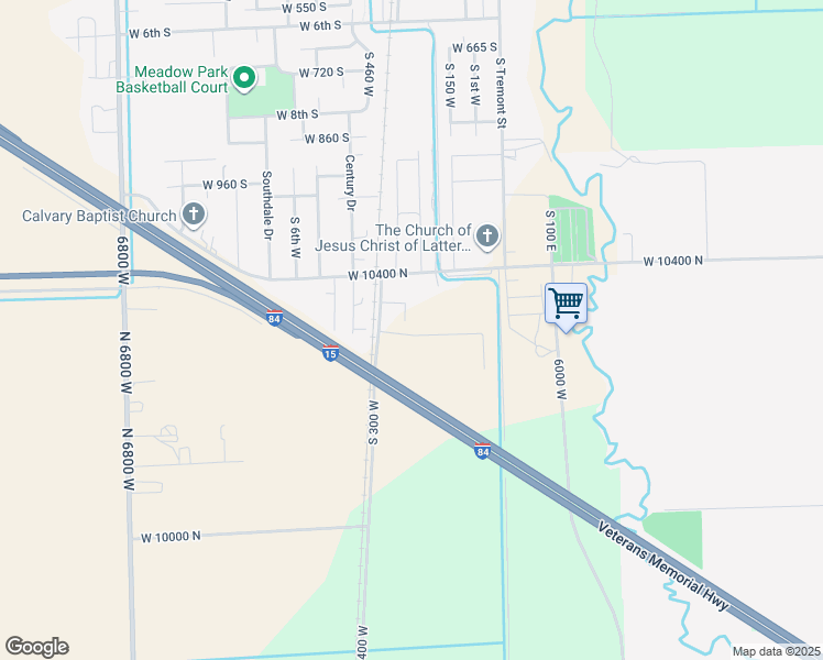 map of restaurants, bars, coffee shops, grocery stores, and more near 228 West 1300 South in Tremonton