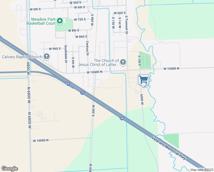 map of restaurants, bars, coffee shops, grocery stores, and more near 208 West 1300 South in Tremonton