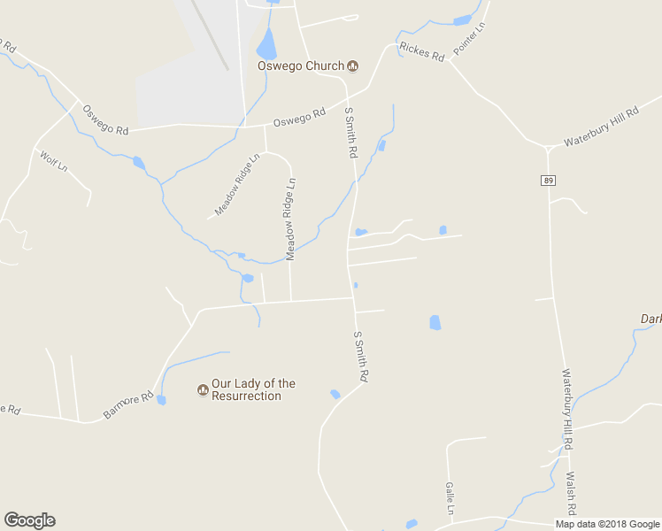map of restaurants, bars, coffee shops, grocery stores, and more near 179 South Smith Road in Lagrangeville