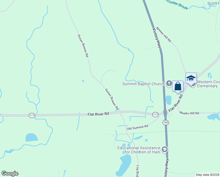 map of restaurants, bars, coffee shops, grocery stores, and more near 94 Susan Bowen Road in Coventry