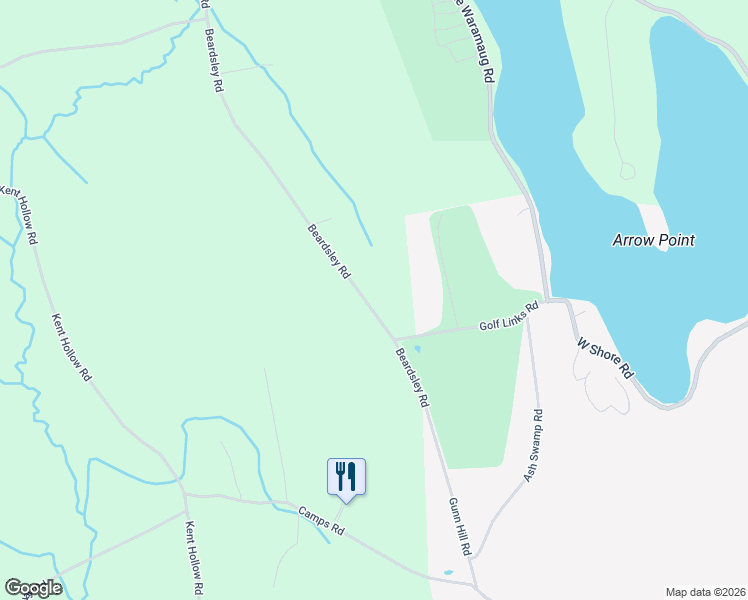 map of restaurants, bars, coffee shops, grocery stores, and more near 71 Beardsley Road in Kent