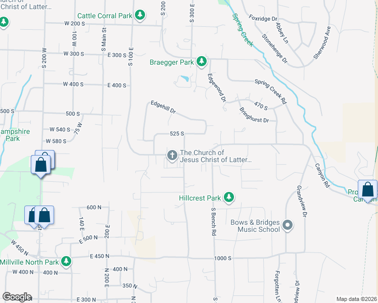 map of restaurants, bars, coffee shops, grocery stores, and more near 325 Canyon Road in Providence