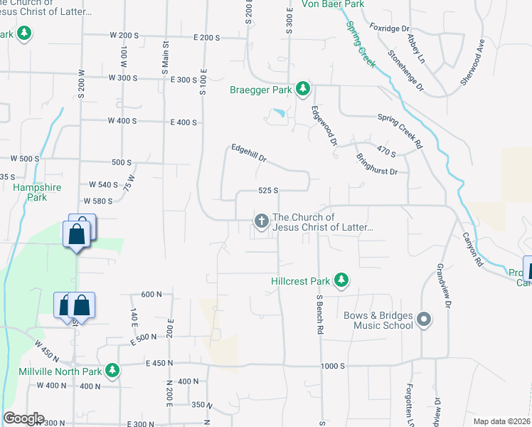 map of restaurants, bars, coffee shops, grocery stores, and more near 265 Canyon Road in Providence