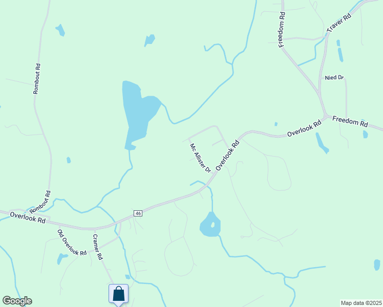 map of restaurants, bars, coffee shops, grocery stores, and more near 10 Mc Allister Drive in Pleasant Valley