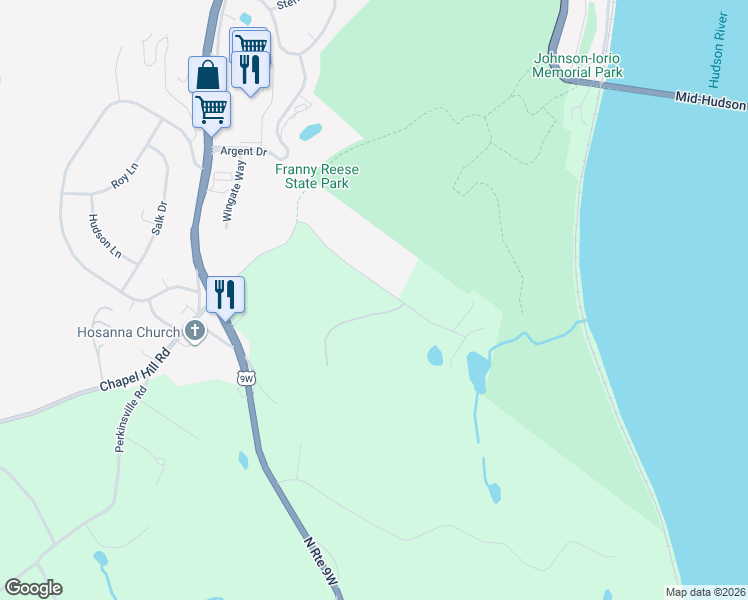 map of restaurants, bars, coffee shops, grocery stores, and more near 91-111 Macks Ln in Highland