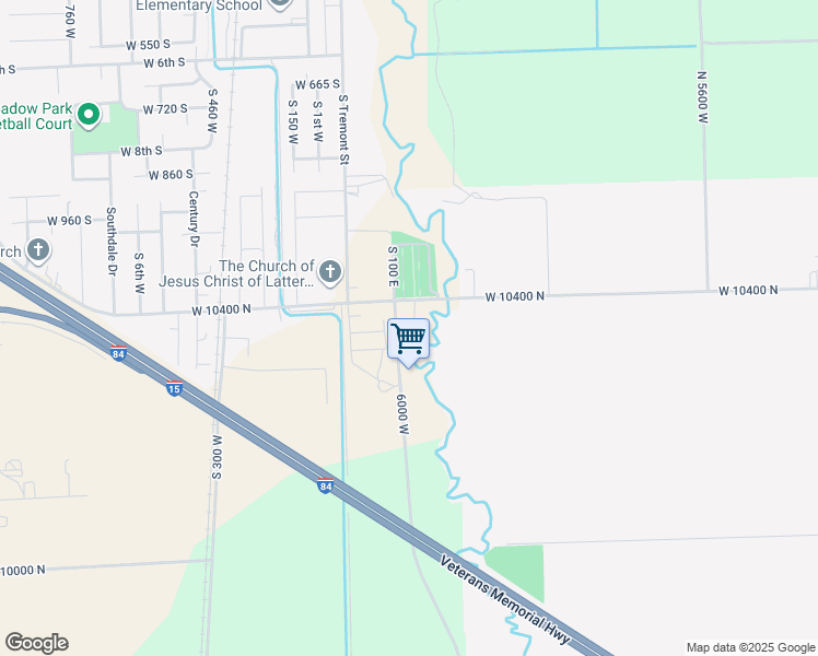 map of restaurants, bars, coffee shops, grocery stores, and more near 1215 South 100 East in Tremonton