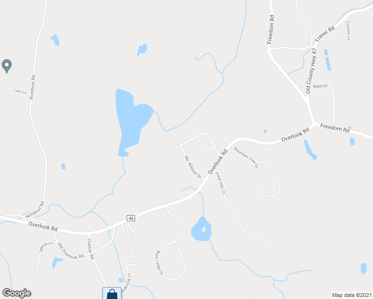 map of restaurants, bars, coffee shops, grocery stores, and more near 10 Mc Allister Drive in Pleasant Valley
