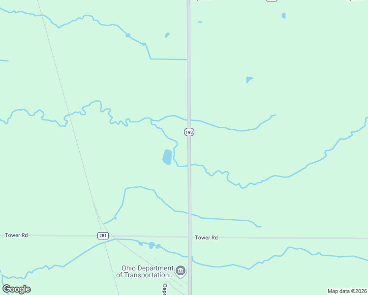 map of restaurants, bars, coffee shops, grocery stores, and more near 1991 Ohio 193 in Dorset