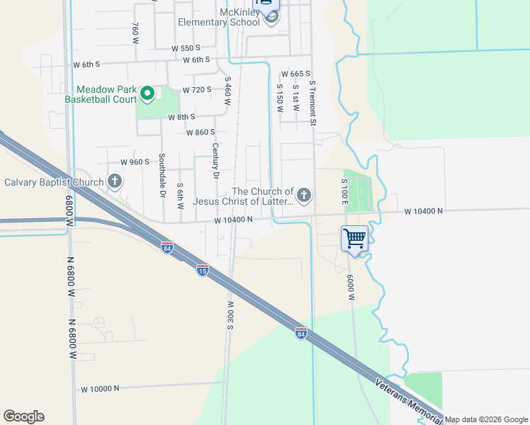 map of restaurants, bars, coffee shops, grocery stores, and more near in Tremonton