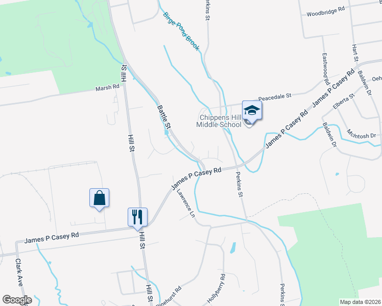 map of restaurants, bars, coffee shops, grocery stores, and more near 110 Battle Street in Bristol