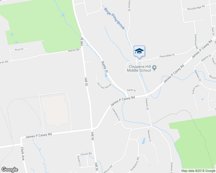 map of restaurants, bars, coffee shops, grocery stores, and more near 198 Old Cider Mill Road in Bristol