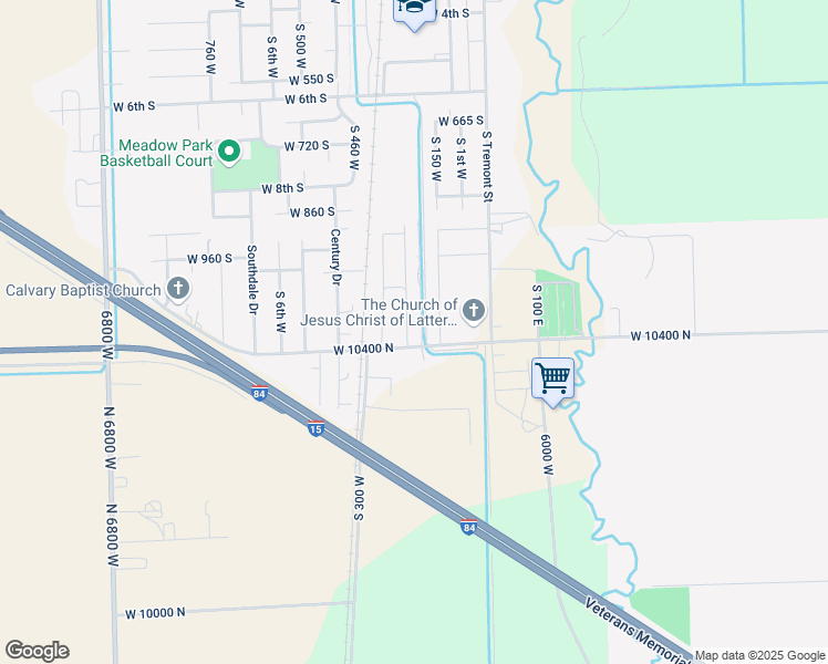 map of restaurants, bars, coffee shops, grocery stores, and more near 195 Rocket Road in Tremonton