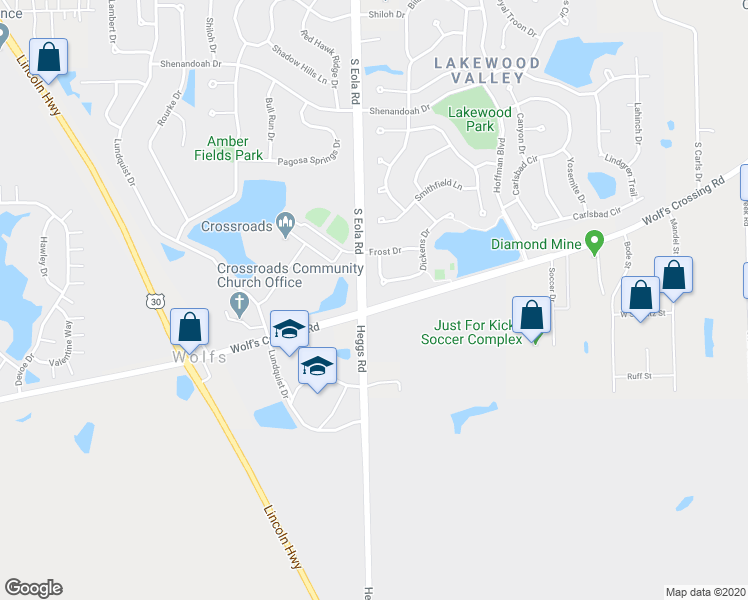 map of restaurants, bars, coffee shops, grocery stores, and more near 10140 Heggs Road in Oswego