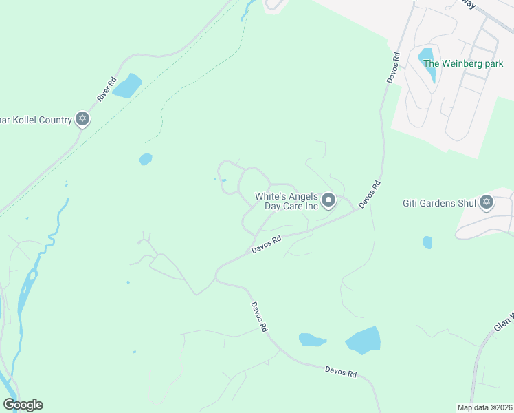 map of restaurants, bars, coffee shops, grocery stores, and more near 52 Alpine Drive in Woodridge