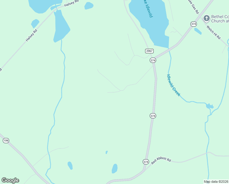 map of restaurants, bars, coffee shops, grocery stores, and more near Idlewild Lane in Union Dale
