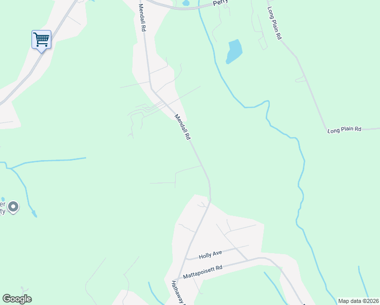 map of restaurants, bars, coffee shops, grocery stores, and more near 206 Mendall Road in Acushnet