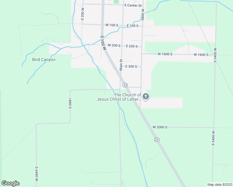 map of restaurants, bars, coffee shops, grocery stores, and more near 1811 South 5900 West in Mendon