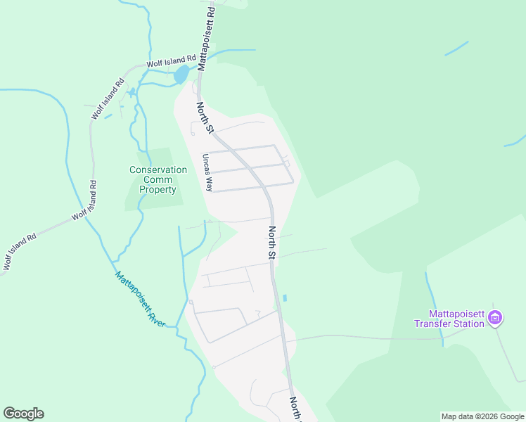 map of restaurants, bars, coffee shops, grocery stores, and more near 207 North Street in Mattapoisett