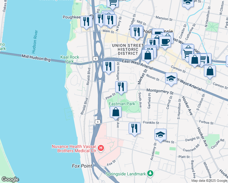 4 Center Street, Poughkeepsie NY Walk Score