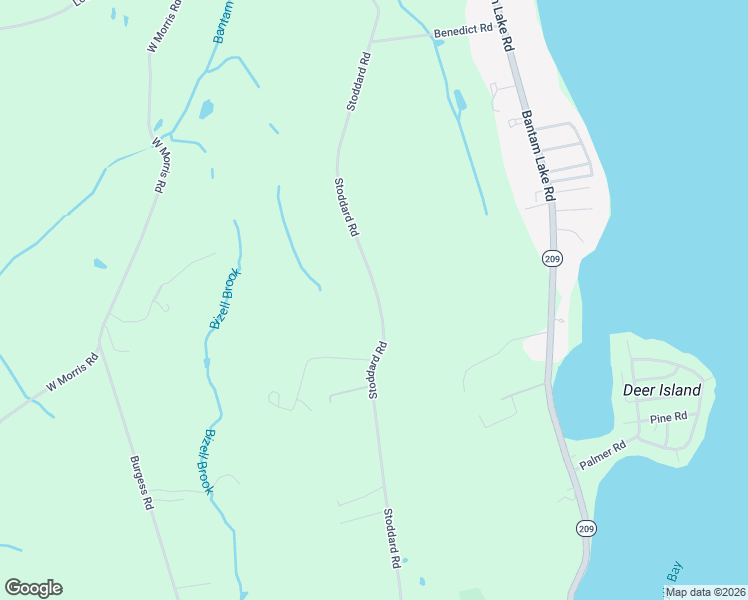 map of restaurants, bars, coffee shops, grocery stores, and more near 221 Stoddard Road in Morris