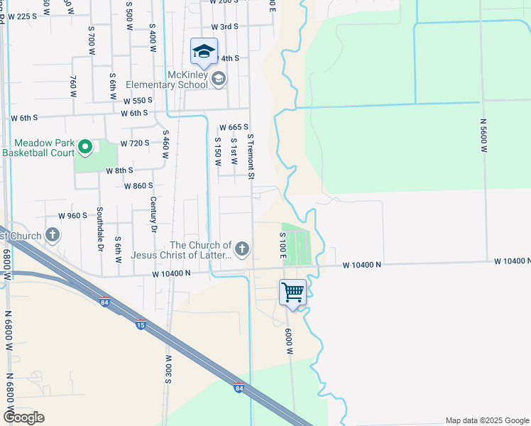 map of restaurants, bars, coffee shops, grocery stores, and more near 955 South Tremont Street in Tremonton