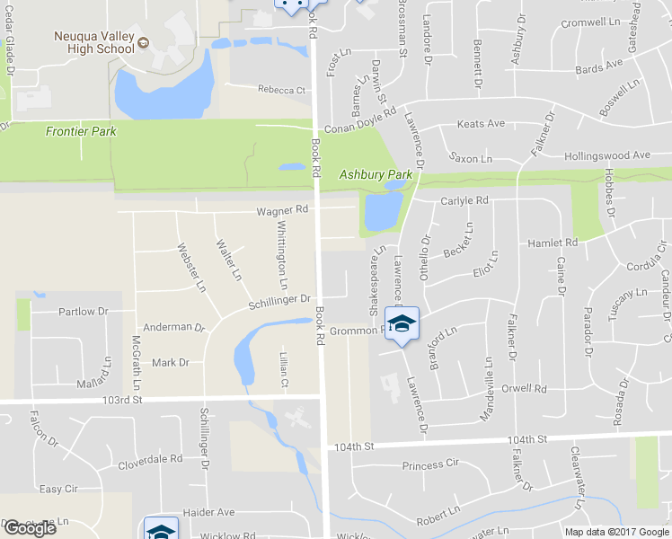 map of restaurants, bars, coffee shops, grocery stores, and more near 3635 Schillinger Court in Naperville