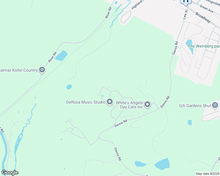 map of restaurants, bars, coffee shops, grocery stores, and more near 71 Meadowlark Lane in Woodridge