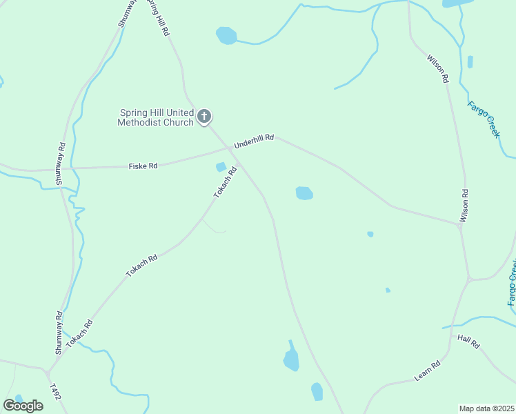 map of restaurants, bars, coffee shops, grocery stores, and more near 3945 Spring Hill Road in Wyalusing