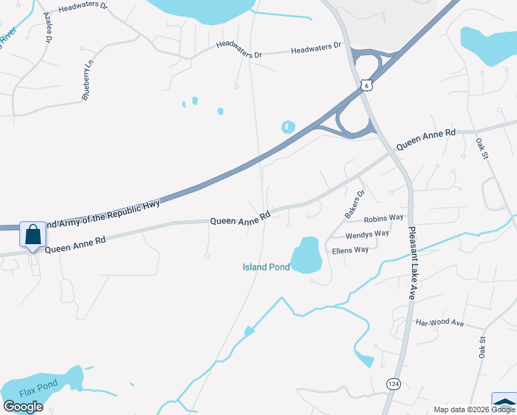 map of restaurants, bars, coffee shops, grocery stores, and more near 5 Penobscot Way in Harwich