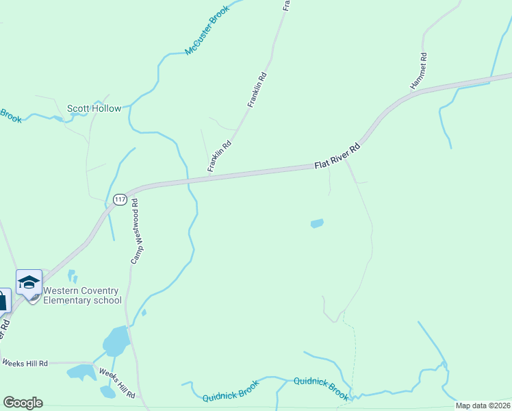 map of restaurants, bars, coffee shops, grocery stores, and more near 4112 Flat River Road in Coventry