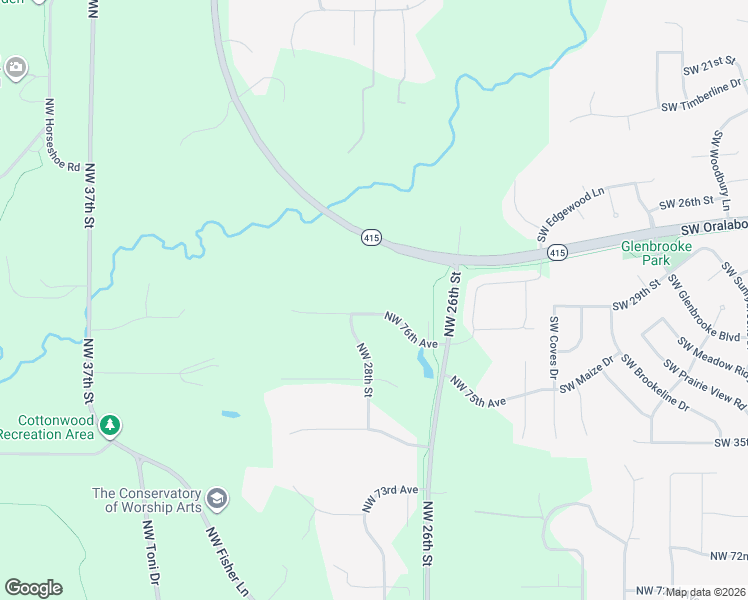 map of restaurants, bars, coffee shops, grocery stores, and more near 2718 Northwest 76th Avenue in Ankeny