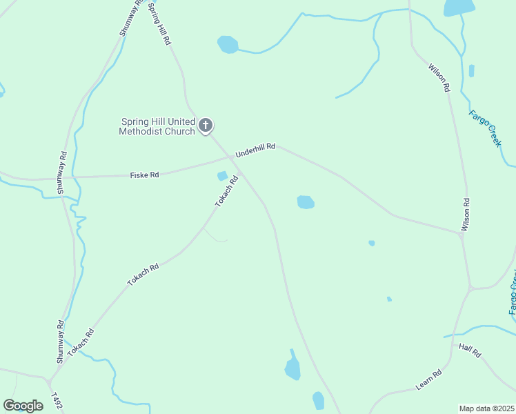 map of restaurants, bars, coffee shops, grocery stores, and more near 3945 Spring Hill Road in Wyalusing