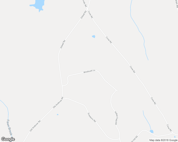 map of restaurants, bars, coffee shops, grocery stores, and more near 45 Windrush Lane in Andover