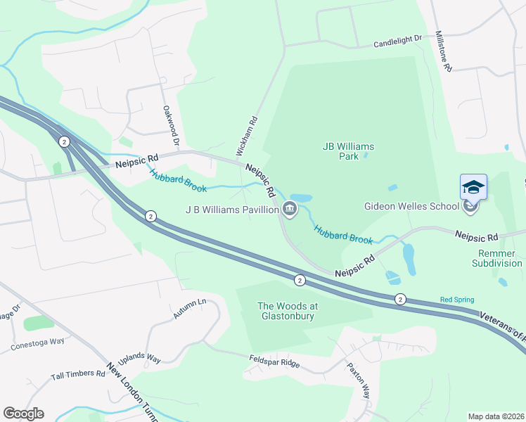 map of restaurants, bars, coffee shops, grocery stores, and more near 702 Neipsic Road in Glastonbury