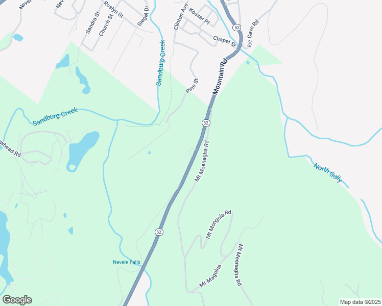 map of restaurants, bars, coffee shops, grocery stores, and more near 5195 New York 52 in Ellenville