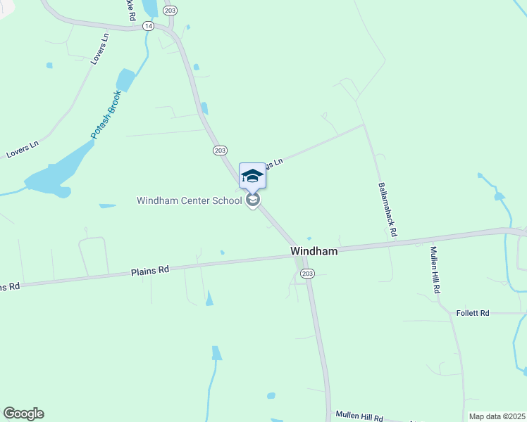 map of restaurants, bars, coffee shops, grocery stores, and more near 45 North Road in Windham