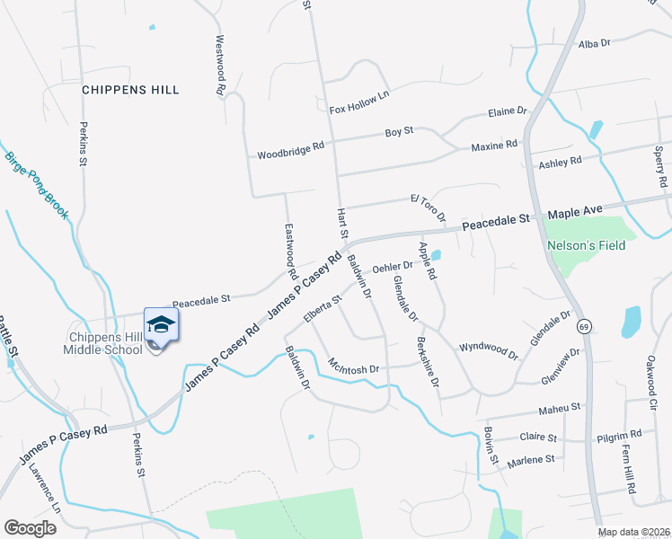 map of restaurants, bars, coffee shops, grocery stores, and more near 44 Elberta Street in Bristol