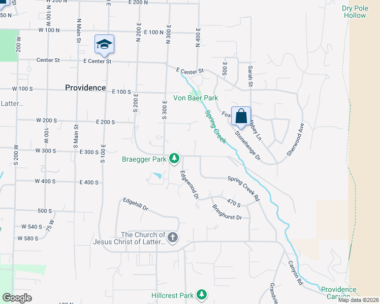 map of restaurants, bars, coffee shops, grocery stores, and more near 320 Edgewood Drive in Providence