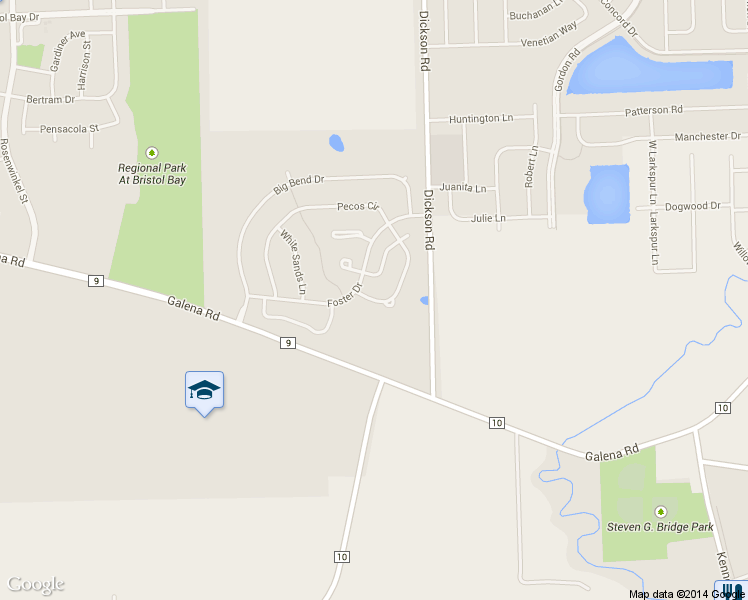 map of restaurants, bars, coffee shops, grocery stores, and more near 2647 Pecos Circle in Montgomery