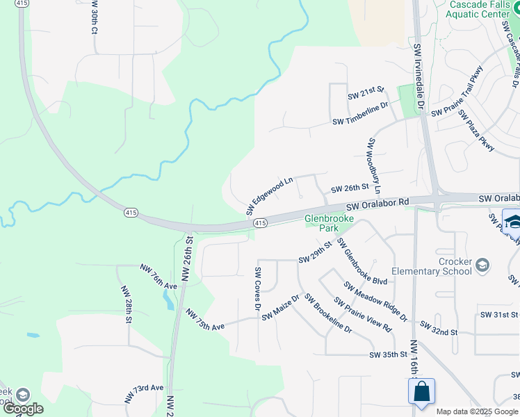 map of restaurants, bars, coffee shops, grocery stores, and more near 3605 Southwest Edgewood Lane in Ankeny