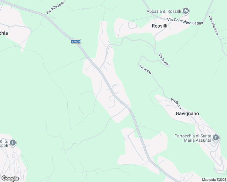 map of restaurants, bars, coffee shops, grocery stores, and more near 33 Via Carpinetana Ovest in Città metropolitana di Roma Capitale
