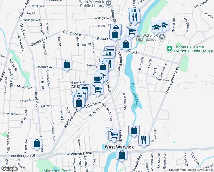 1295 Main Street, West Warwick RI Walk Score