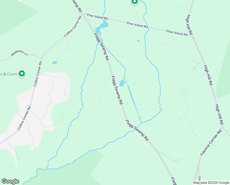 map of restaurants, bars, coffee shops, grocery stores, and more near 263 Flag Swamp Road in Dartmouth