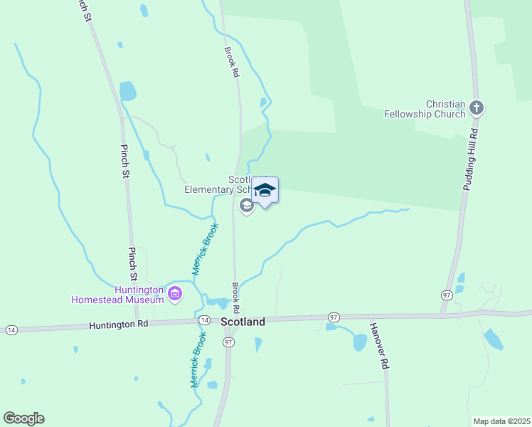 map of restaurants, bars, coffee shops, grocery stores, and more near 68 Brook Road in Scotland