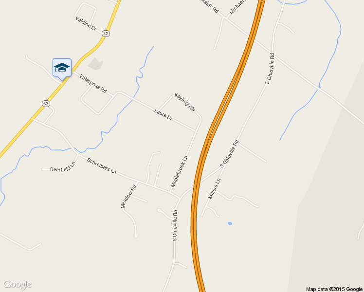 map of restaurants, bars, coffee shops, grocery stores, and more near 15 Maplebrook Ln in New Paltz