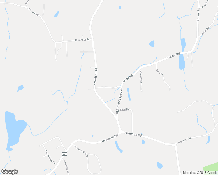 map of restaurants, bars, coffee shops, grocery stores, and more near 13 Old Pleasant Valley-Freedom Road in Pleasant Valley