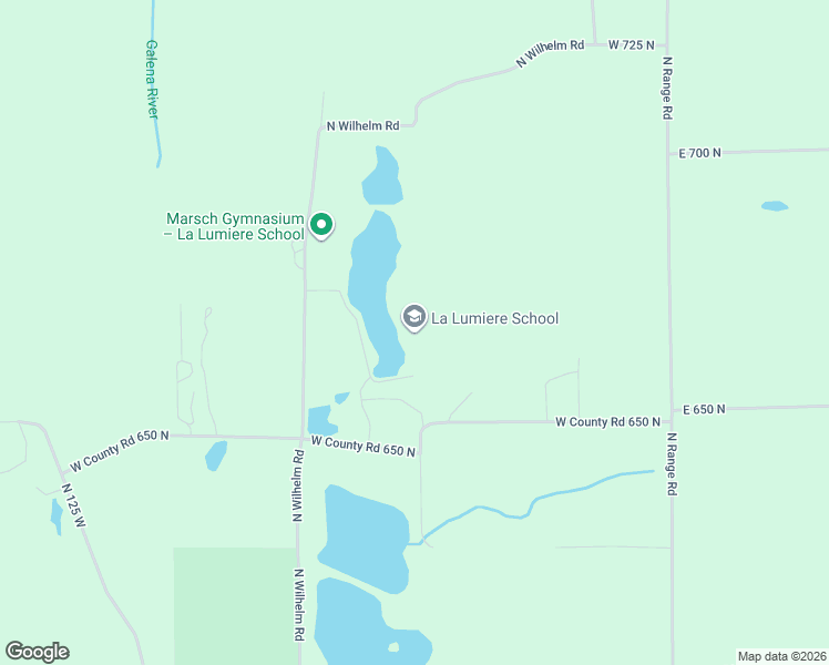 map of restaurants, bars, coffee shops, grocery stores, and more near 6801 North Wilhelm Road in La Porte