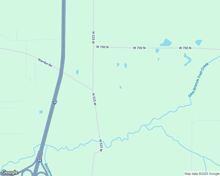 map of restaurants, bars, coffee shops, grocery stores, and more near 6713 North 525 West in Michigan City